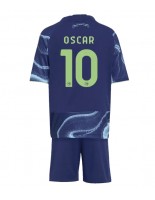 Ajax Oscar Gloukh #10 Venkovní dres pro děti 2025-26 Krátký Rukáv (+ trenýrky)